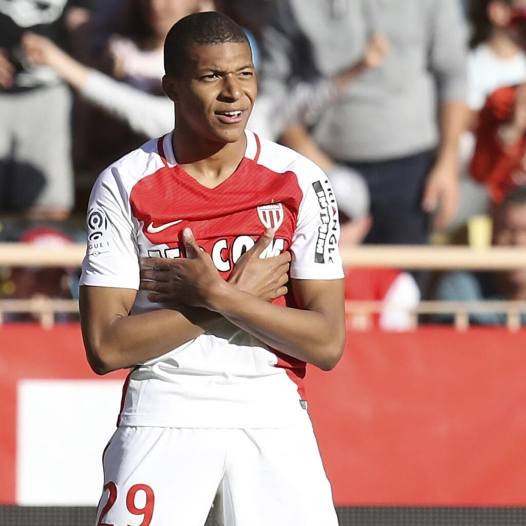 AS Monaco was the first professional  club Kylian Mbappe played for.